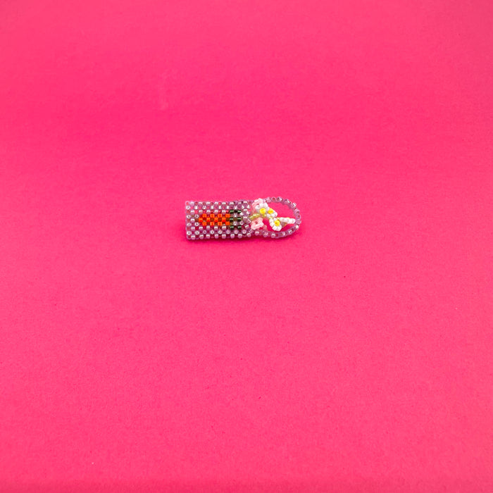 Hiiri: Tiny Beaded Bag Pins