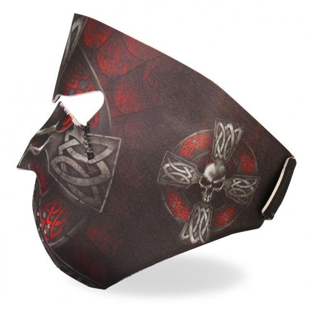Hot Leathers Celtic Cross Neoprene Face Mask