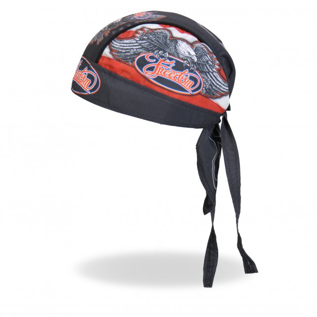 Hot Leathers Freedom Eagle Headwrap Premium Patriotic Biker Du-Rag