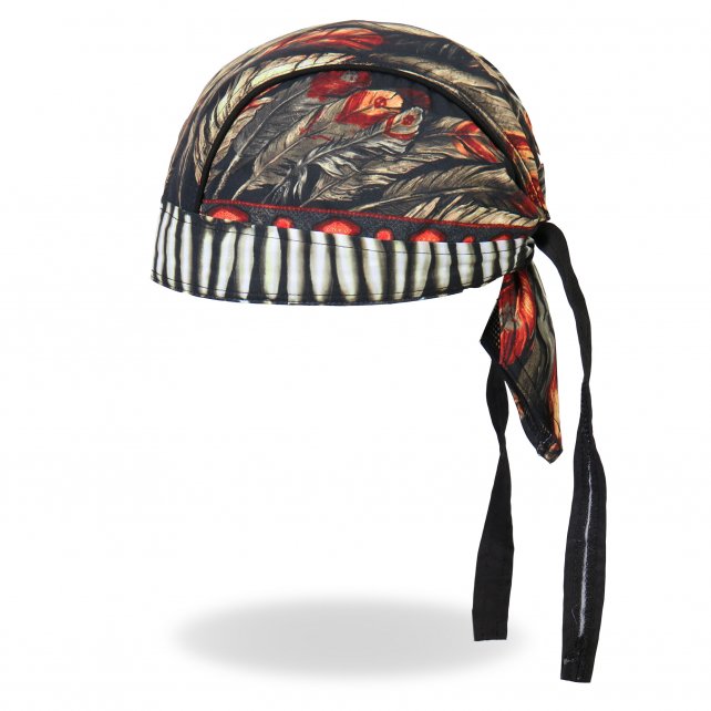 Hot Leathers Premium Headwrap Du-Rag Native American Headdress