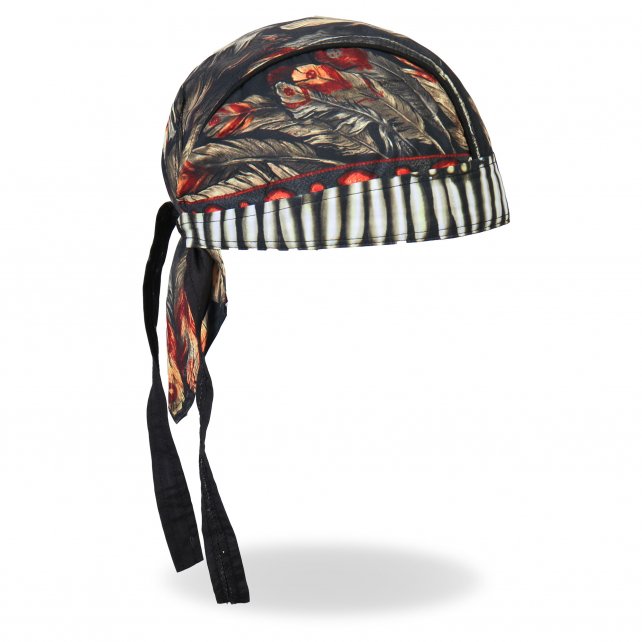 Hot Leathers Premium Headwrap Du-Rag Native American Headdress