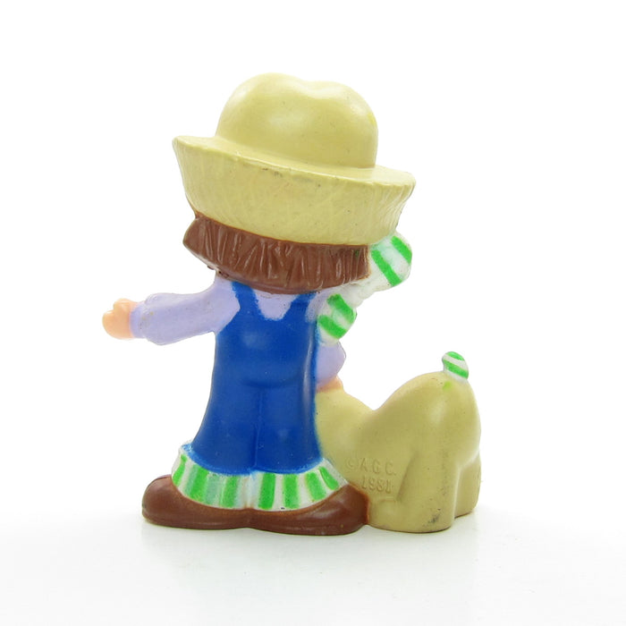 Huckleberry Pie with Pupcake miniature Strawberry Shortcake figurine