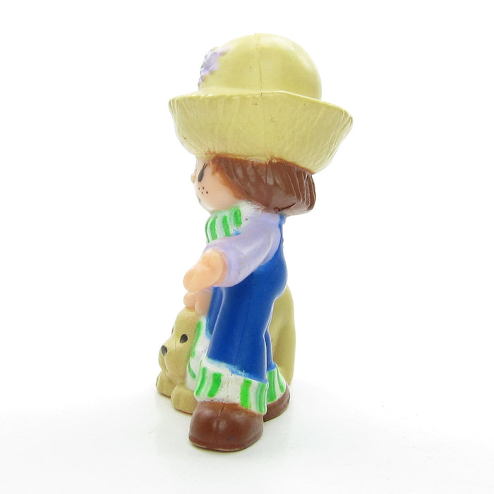 Huckleberry Pie with Pupcake miniature Strawberry Shortcake figurine