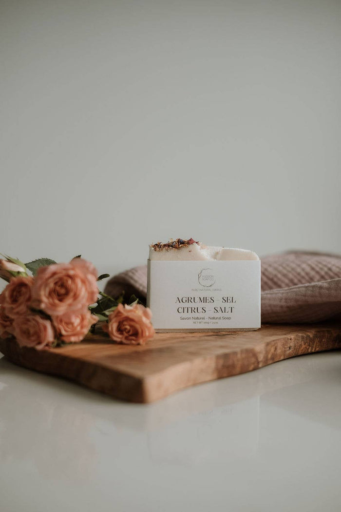 HUDSON SOAP CITRUS + SALT | natural soap