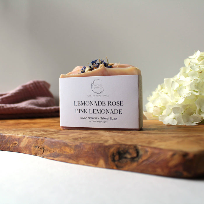 HUDSON SOAP PINK LEMONADE | natural soap