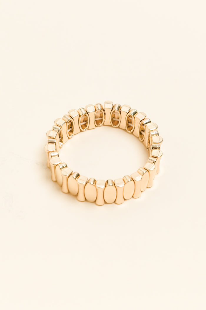 Imelda Gold Beaded Bracelet