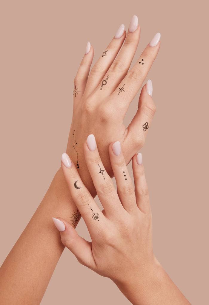 INKED BY DANI Celestial Temporary Tattoo Pack