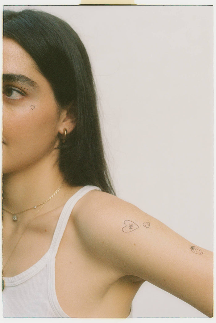 INKED BY DANI Feel Good Temporary Tattoo Pack