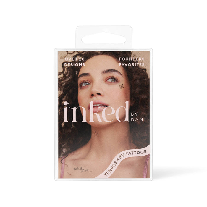 INKED BY DANI Founders Favorites Temporary Tattoo Pack