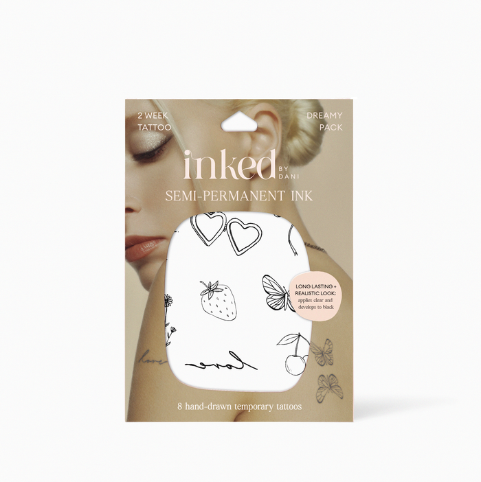INKED BY DANI SEMI-PERMANENT TATTOOS: DREAMY PACK