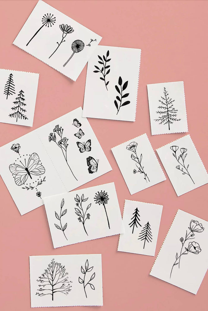 INKED BY DANI Wild Thing Temporary Tattoo Pack