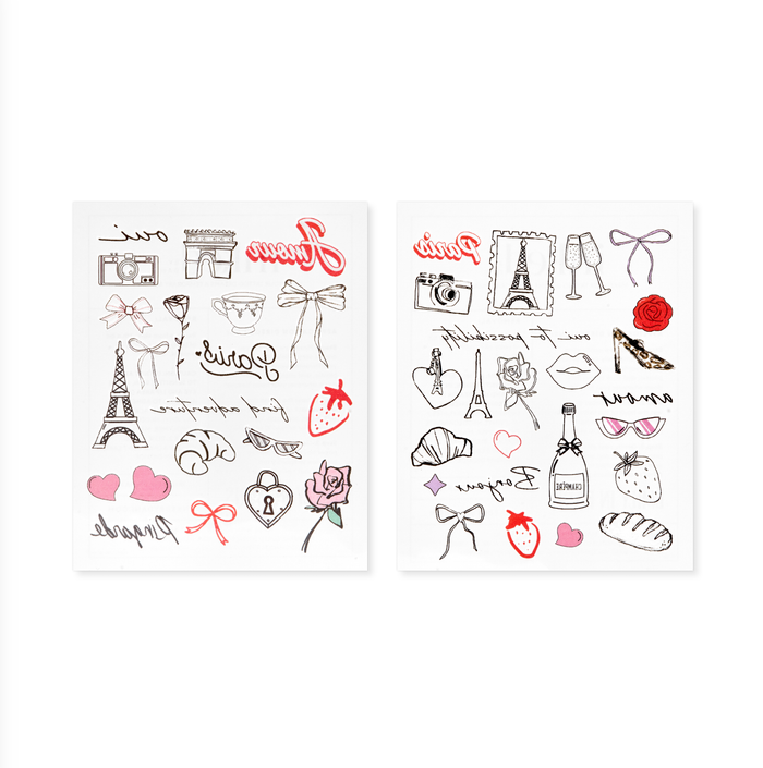 INKED by Dani x Emily in Paris: Tres Chic Tattoos