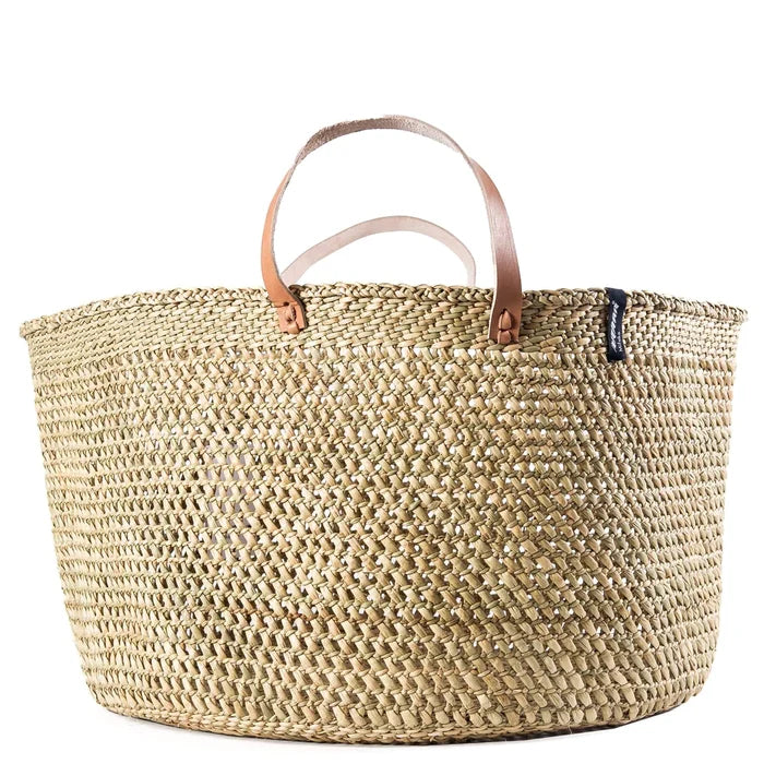 Iringa Floor Basket with handles : NATURAL XXL