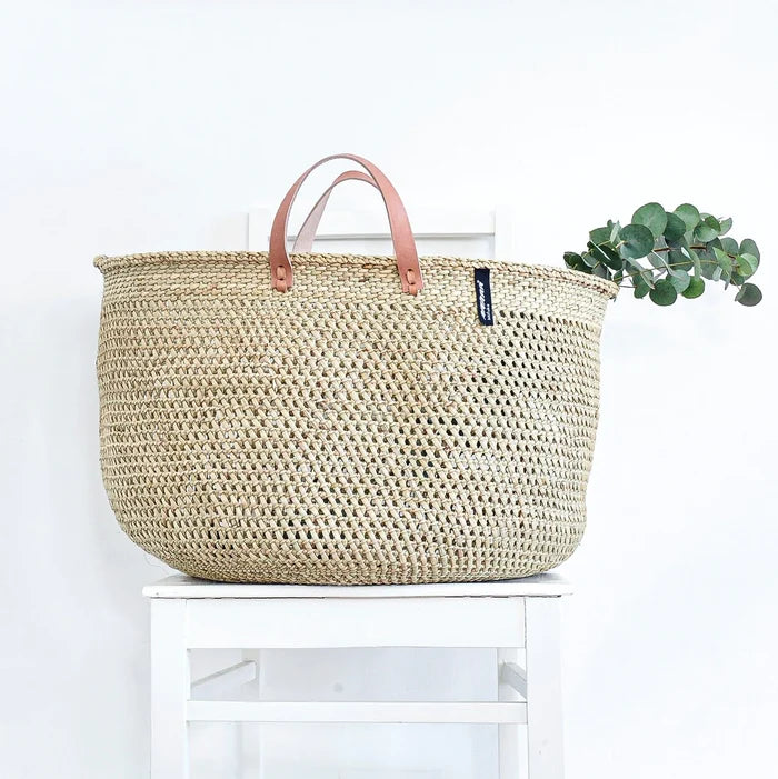 Iringa Floor Basket with handles : NATURAL XXL