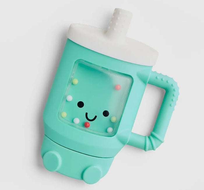 Itzy Ritzy Sweetie Shake Plus
Teething+Rattle Toy-Tumbler
