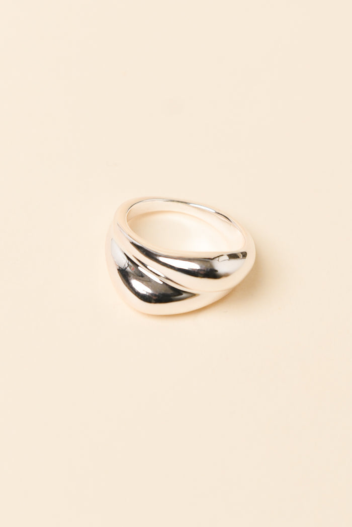 Jem Silver Double Band Ring