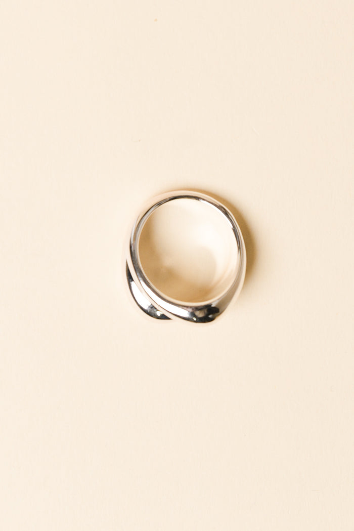 Jem Silver Double Band Ring