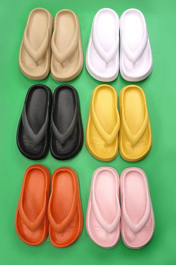 JOSSLYN NON SLIP EVA COMFY CLOUD SLIDES SLIPPERS | m