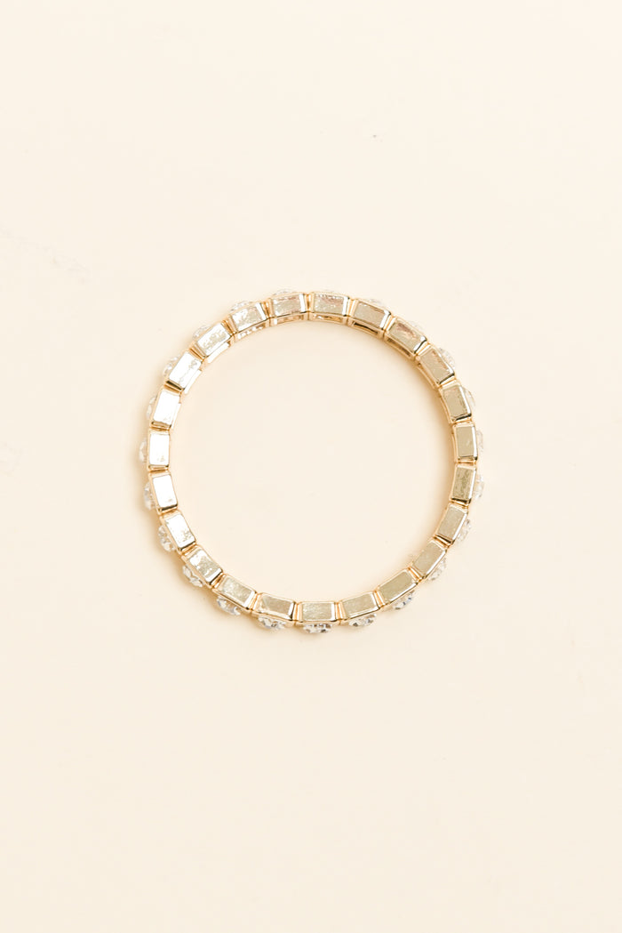 Jubilee Gold Heart Beaded Bracelet
