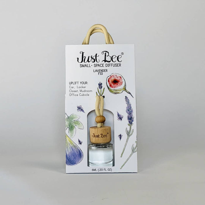 JUST BEE Small-Space Hanging Diffuser - Lavender Fig