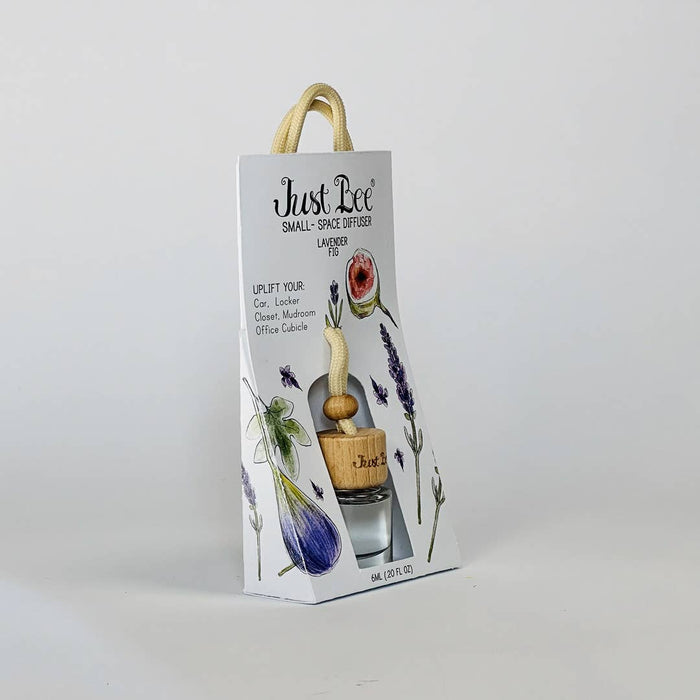 JUST BEE Small-Space Hanging Diffuser - Lavender Fig