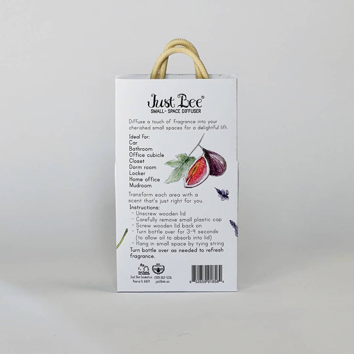JUST BEE Small-Space Hanging Diffuser - Lavender Fig