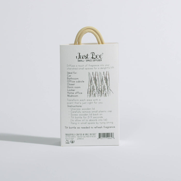 JUST BEE Small-Space Hanging Diffuser - White Birch
