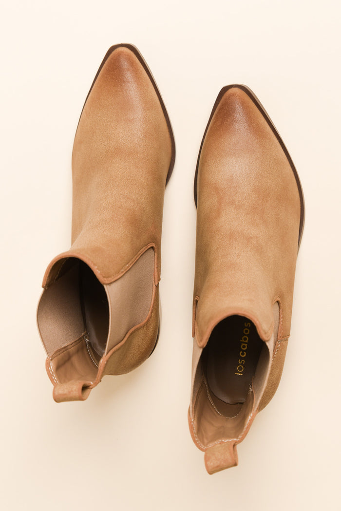 Kansley Tan Heeled Boot