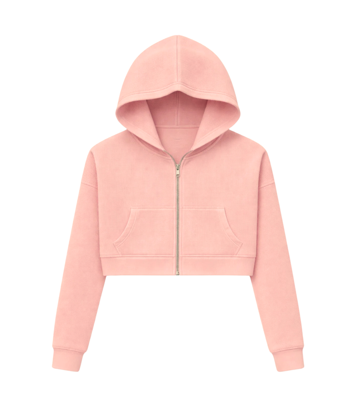 Katie J NYC Girls Brynn Hoodie Girls Casual Tops Katie J NYC Apricot Blush Y/S (7/8)