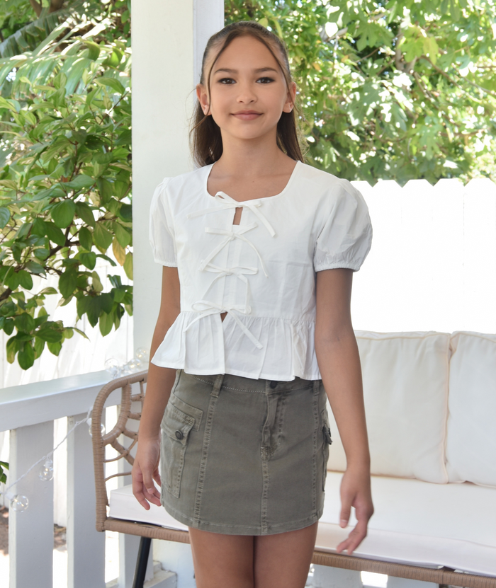 Katie J NYC Girls Wells Top Distressed/seasonal girls Katie J NYC