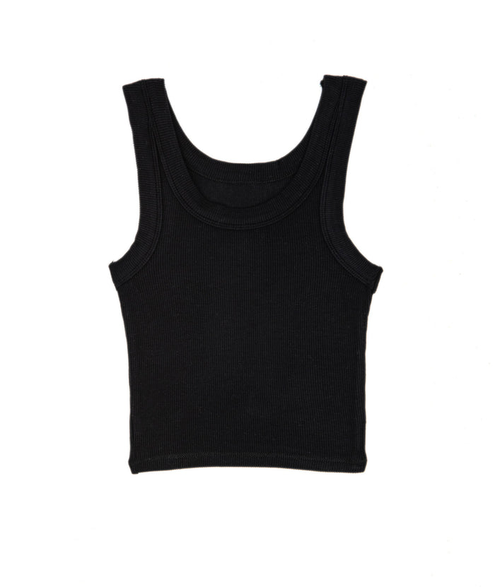 Katie J NYC Juniors Livi Long Tank Distressed/seasonal womens Katie J NYC Black Juniors/Women XS