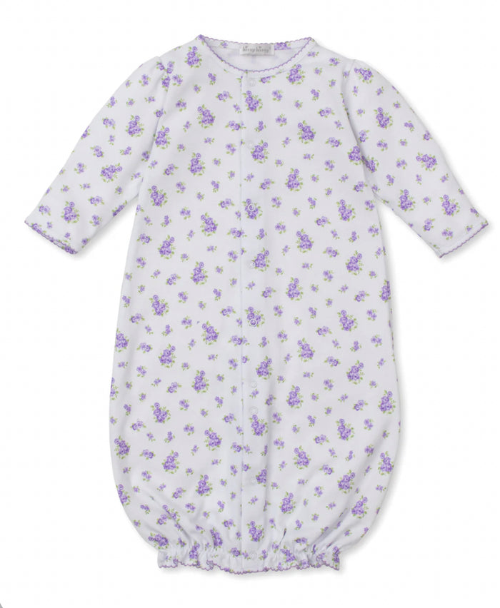 Kissy Kissy Roses and Blooms Lilac Convertible Gown