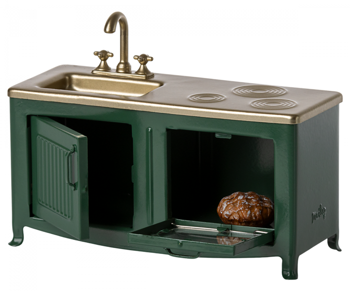 Kitchen, Mouse - Dark Green