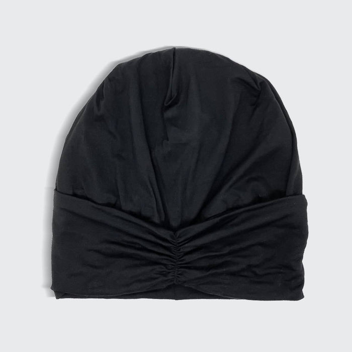 KITSCH Sleep Beanie with Satin lining - Black