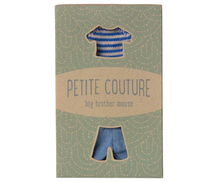 Knitted Sweater and Pants for Big Brother Mouse