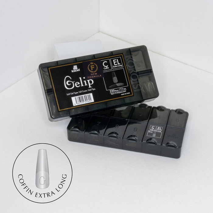 Kokoist Coffin Extra Long Gelip Extensions (220 pcs.) Gelip KOKOIST
