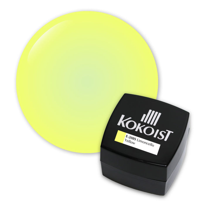 Kokoist E-208S Limoncello Yellow Color Gel KOKOIST