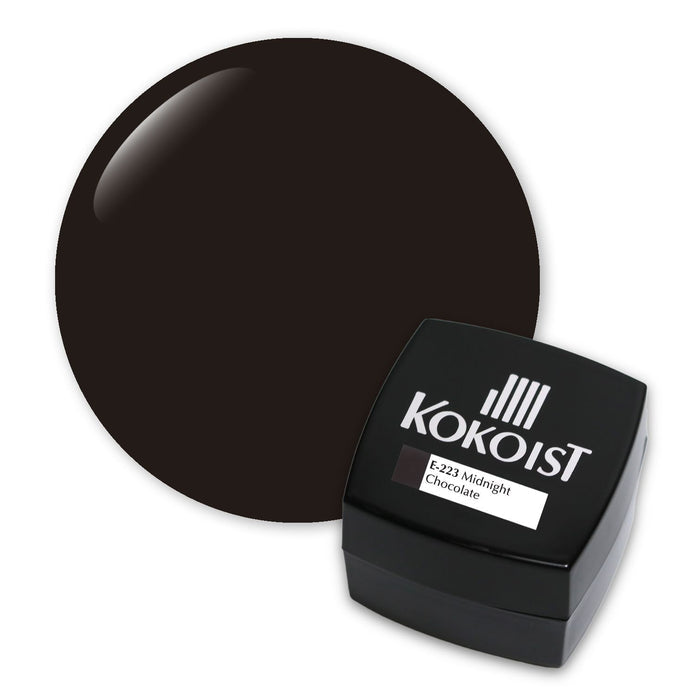 Kokoist E-223 Midnight Chocolate Color Gel KOKOIST