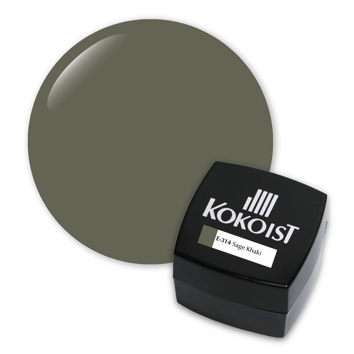 Kokoist E-314 Sage Khaki Color Gel KOKOIST
