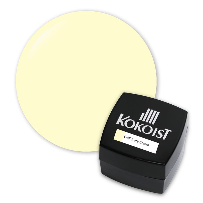 Kokoist E-47 Ivory Cream Color Gel KOKOIST
