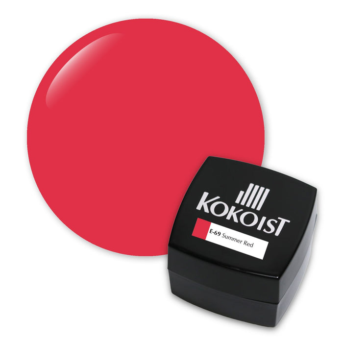 Kokoist E-69 Summer Red Color Gel KOKOIST