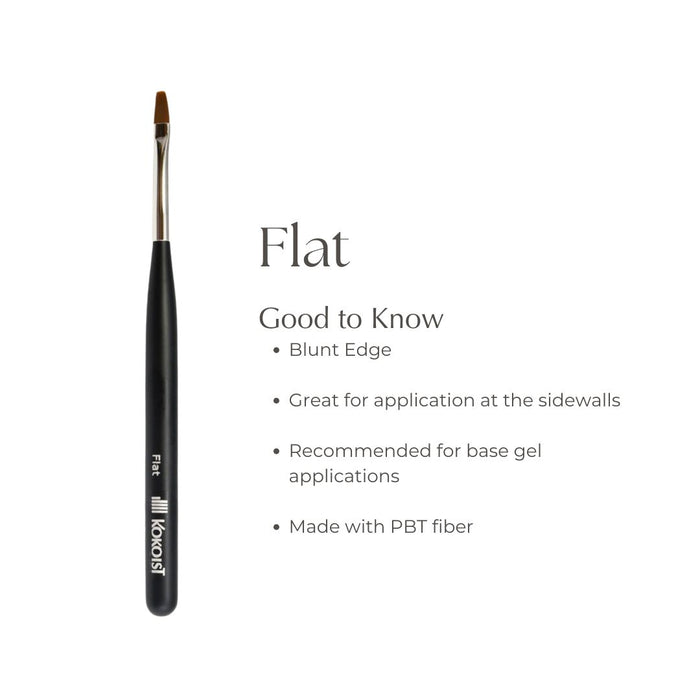 Kokoist Flat Brush Brushes KOKOIST