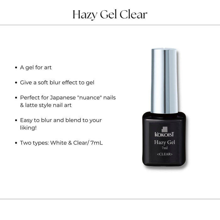 Kokoist Hazy Gel Clear 7ml Clear Gel KOKOIST