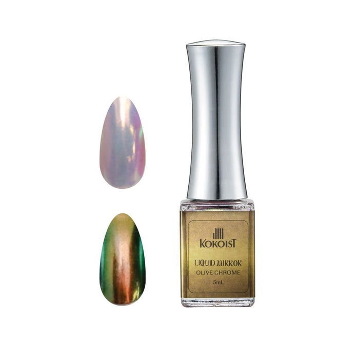 Kokoist MR02 Liquid Mirror Olive Chrome Nail Art KOKOIST