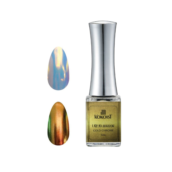 Kokoist MR04 Liquid Mirror Gold Chrome Nail Art KOKOIST