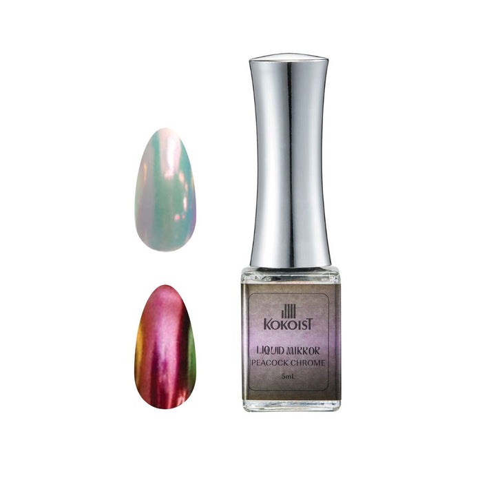 Kokoist MR05 Liquid Mirror Peacock Chrome Nail Art KOKOIST