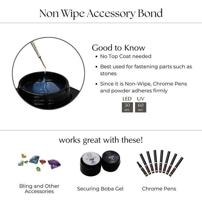Kokoist Non-wipe Accessory Bond 4g Clear Gel KOKOIST