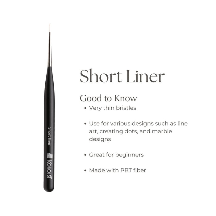 Kokoist Short Liner Brush Brushes KOKOIST