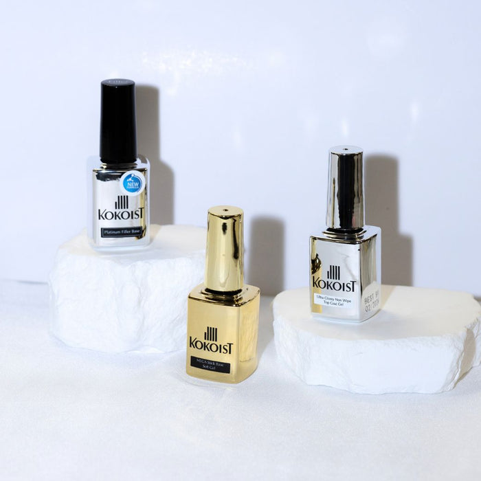 Kokoist The Ultimate Trio, set of 3 Clear Gel KOKOIST
