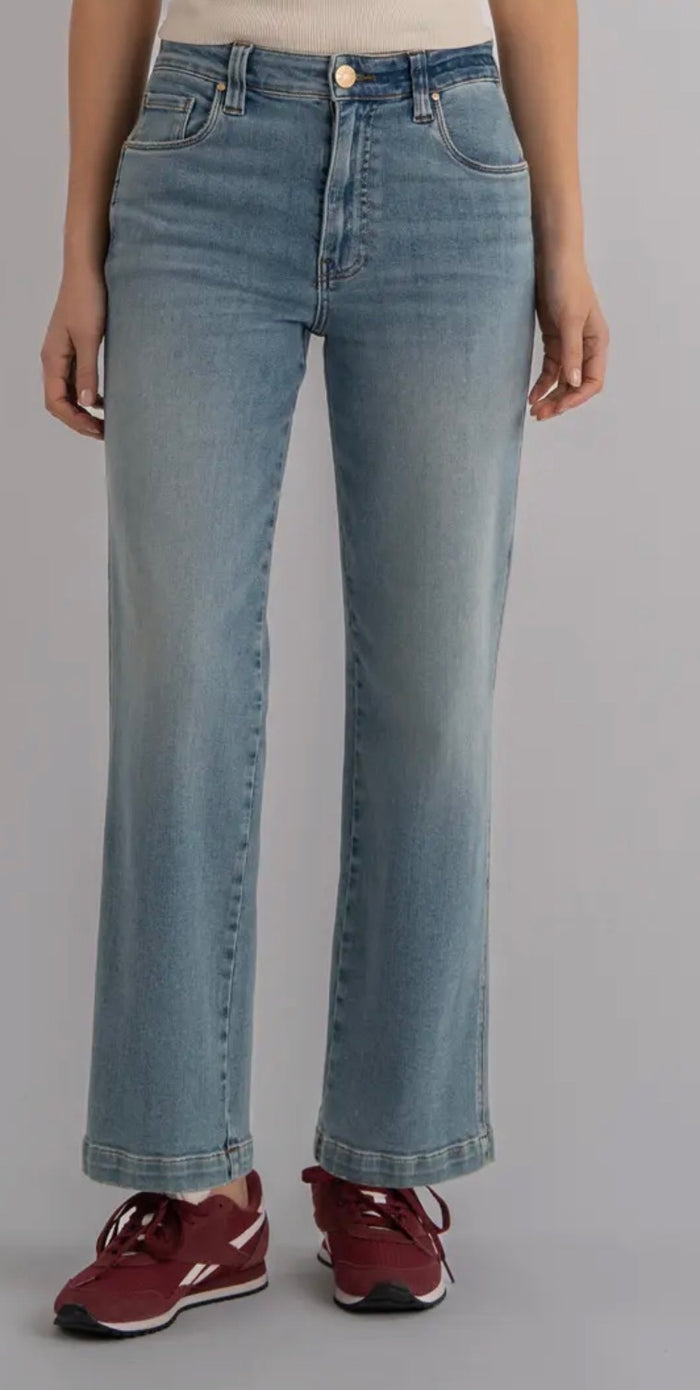 KUT HIGH RISE PATTIE STRAIGHT LEG